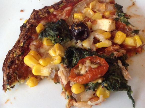 Zucchinipizza Boden / Low carb und Glutenfrei