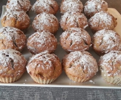 Bananen-Nuss-Muffins