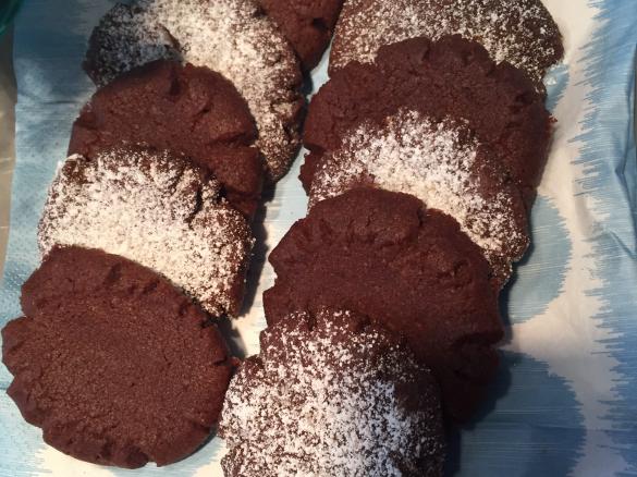 Nutella Cookies mit einer extra Prise Salz