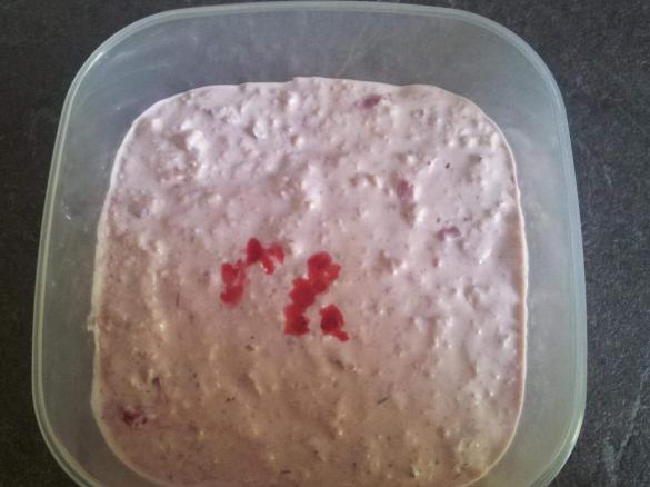 Bircher Müsli mit Himbeer-Kirsch