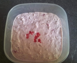 Bircher Müsli mit Himbeer-Kirsch