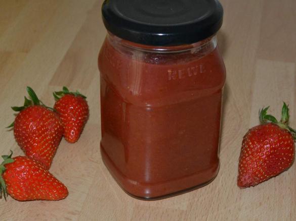 Erdbeer-Rhabarber-Marmelade