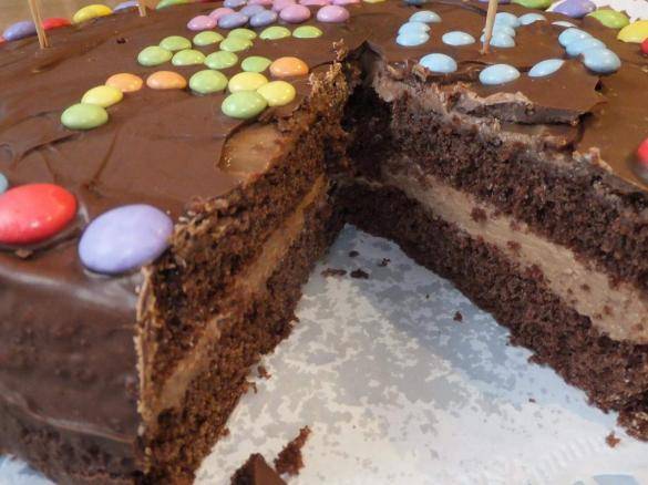 Schokoladen Buttercreme Torte