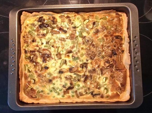 Erbsenquiche (Variation aus Finessen 4/13)