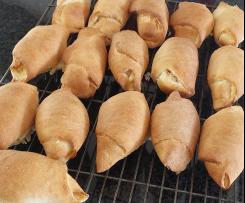 Pudding-Apfel-Hörnchen