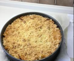 Variation Rhabarber-Streuselkuchen