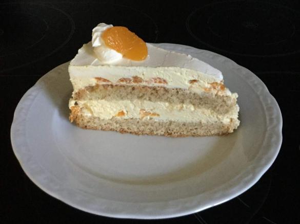 Erfrischende Mandarinen-Torte