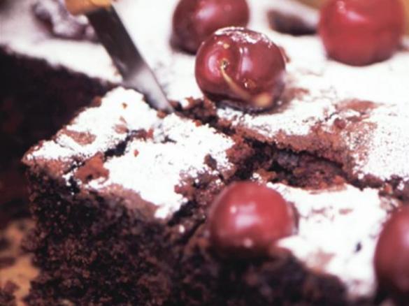 Kirsch-Schokoladenkuchen (Rezept und Bild von „living at home“, umgeschrieben für Thermomix)