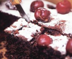 Kirsch-Schokoladenkuchen (Rezept und Bild von „living at home“, umgeschrieben für Thermomix)