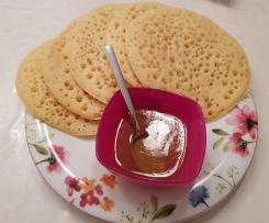 Baghrir - Pfannkuchen aus Algerien (1001 Löcher Pfannkuchen)