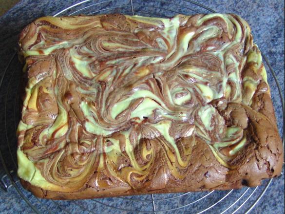 Brownies mit Frischkäse