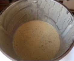 Salatdressing mit Joghurt auf Vorrat