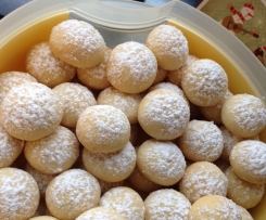 Dinschen's Vanillekugeln (ohne Ei) super einfach und schnell