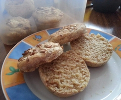 Brötchen (glutenfrei) in Muffinform