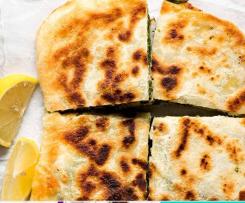 Vegane Gözleme mit Spinat