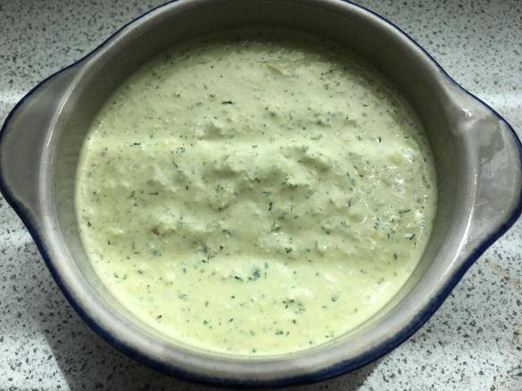 schneller Kräuter-Eier-Dip