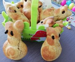 Osterhasen (Brioche Häschen)