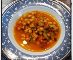 Marokkanische Kichererbsensuppe