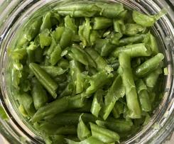 Schnibbelbohnen selber machen