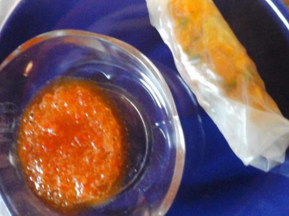 Reispäckchen vegan, Reis Röllchen,  Fingerfood, Sommerrollen