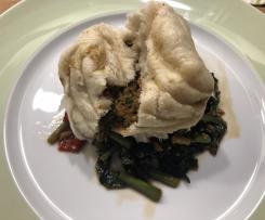 Dim Sum - Steamed Dumpling Buns - Gedämpfte asiatische Hefebällchen