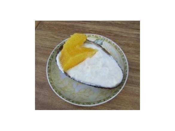 Avocado-Orangen-Creme