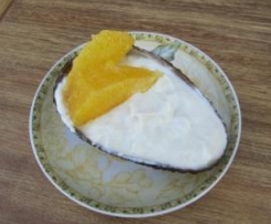 Avocado-Orangen-Creme