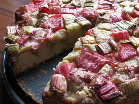 Rhabarberkuchen vegan