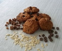 Apfel-Haferflocken-Cookies