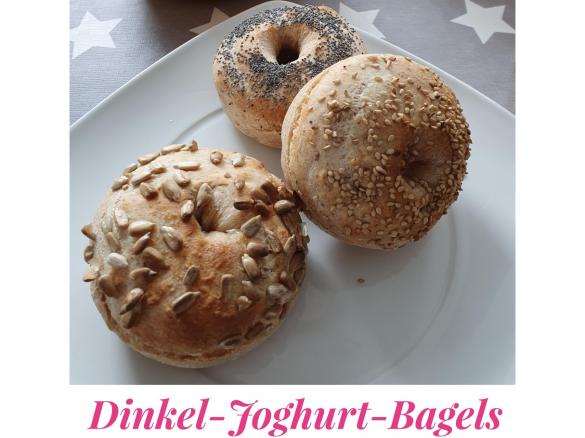 Glücksmixer Dinkel-Joghurt-Bagels
