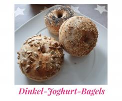 Glücksmixer Dinkel-Joghurt-Bagels