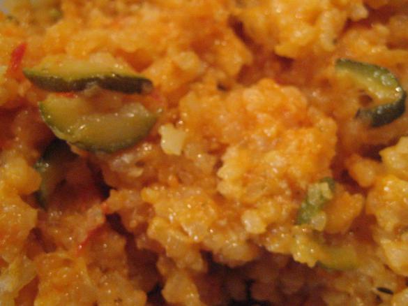 Tomaten-Zucchini-Kräuter-Risotto