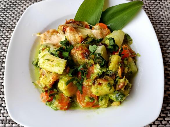 Bärlauch Gnocchi Auflauf