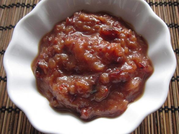 Cranberry-Zwiebel-Chutney