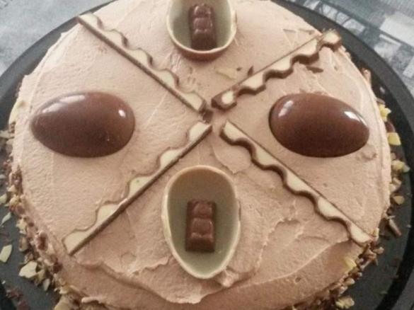 Kinderschokoladen Ü-Ei Torte