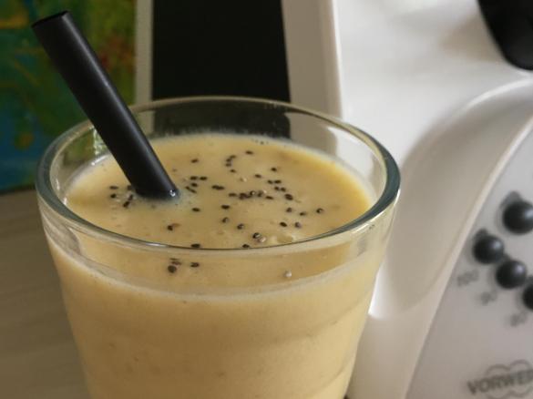 Smoothie Basis / Banane, Plaume und Ananas