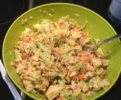 Spitzkohl Walnuss Salat