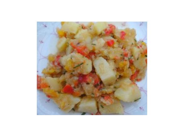 Kartoffelsalat mit Fenchel
