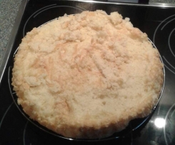 Apfelrahmkuchen mit Streusel