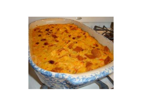 Truthahnfuellung (Stuffing for Thanksgiving turkey)