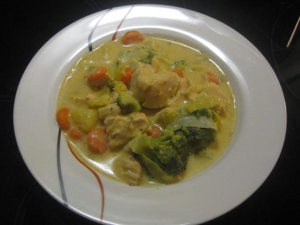 Hähnchen-Gemüse-Topf