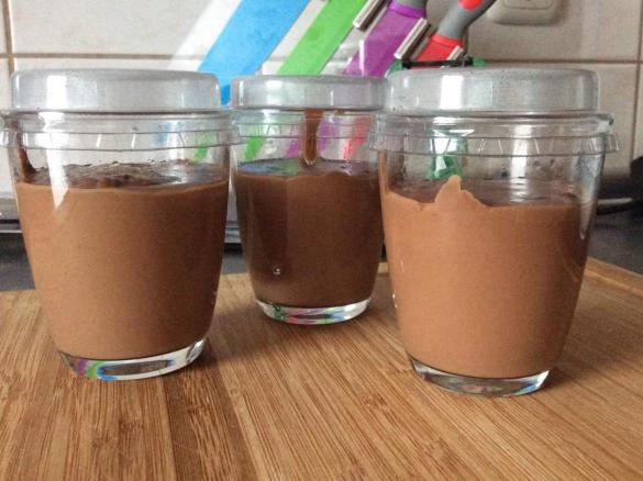Schokoladenpudding als Mama