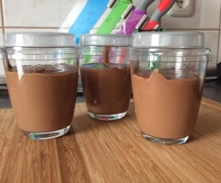 Schokoladenpudding als Mama