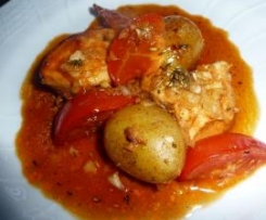 "All in One" Hähnchen mediterran