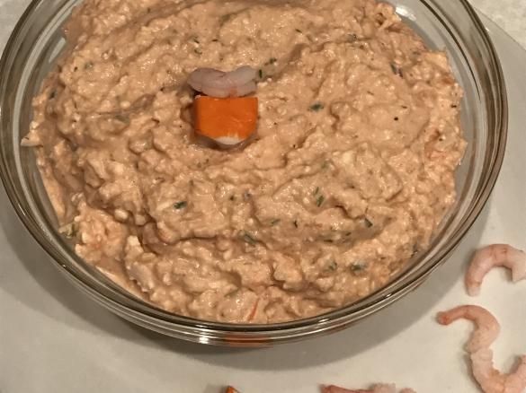 Surimi-Garnelen-Aufstrich Dip