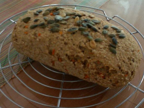 Haferbrot mit Kürbiskernen