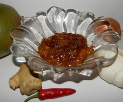 Originales Mango Chutney , Suess Scharf