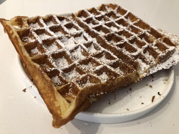 Fluffige Brüsseler Belgische Waffeln