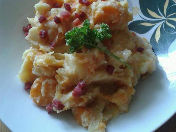 *Möhren-Kartoffel Untereinander*