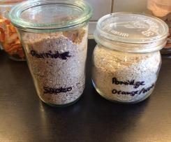 Porridge auf Vorrat im Glas!